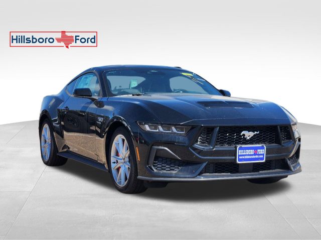 2024 Shadow Black Ford Mustang GT Premium RWD Coupe