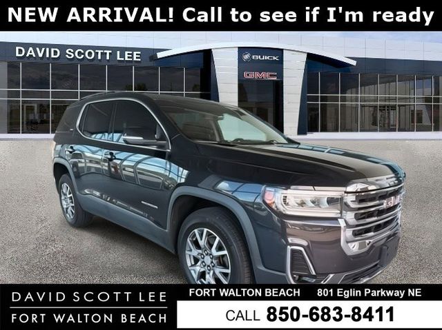 Carbon Black Metallic 2020 GMC Acadia SLT AWD SUV / Crossover Four-Wheel Drive 9-Speed Automatic