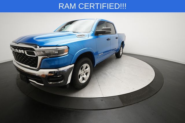Hydro Blue Pearlcoat 2025 RAM 1500 Pickup Truck Four-Wheel Drive 8-Speed Automatic