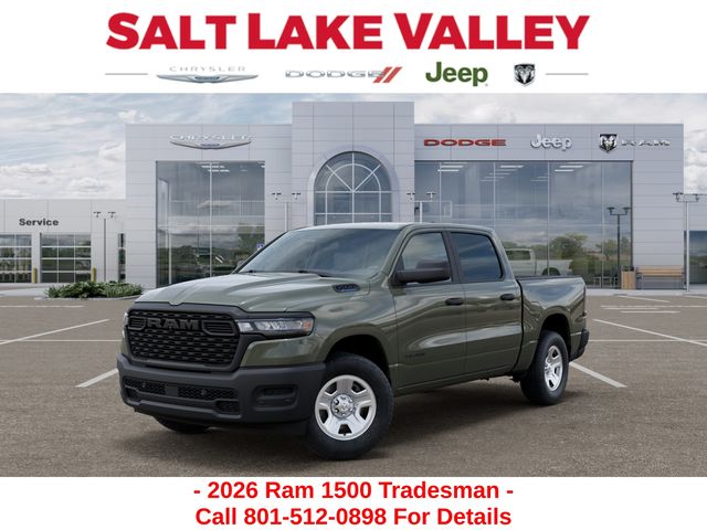 Canyon Lake 2026 RAM 1500 Tradesman Crew Cab 4WD Pickup Truck Four-Wheel Drive 8-Speed Automatic