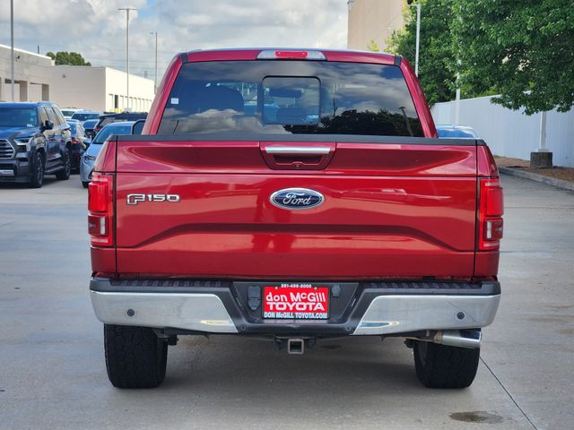 2017 Ford F-150 Lariat Red at Bravo Nissan