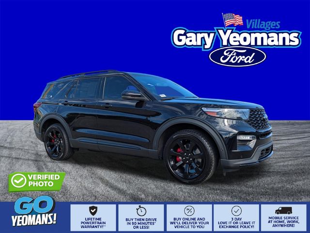 Agate Black Metallic 2021 Ford Explorer SUV / Crossover All-Wheel Drive Automatic