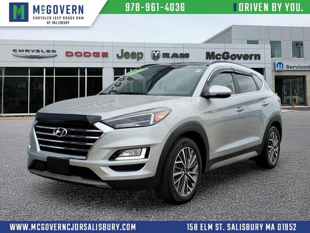 Stellar Silver 2020 Hyundai Tucson SUV / Crossover All-Wheel Drive 6-Speed Automatic