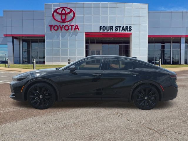 Black 2025 Toyota Crown Sedan All-Wheel Drive Continuously Variable Transmission