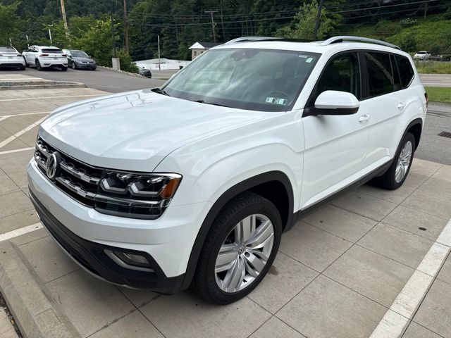 2019 Volkswagen Atlas SEL White at Bob Ruth Ford
