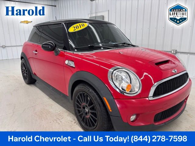 Chili Red 2010 MINI Cooper S Hatchback Front-Wheel Drive 6-Speed Automatic