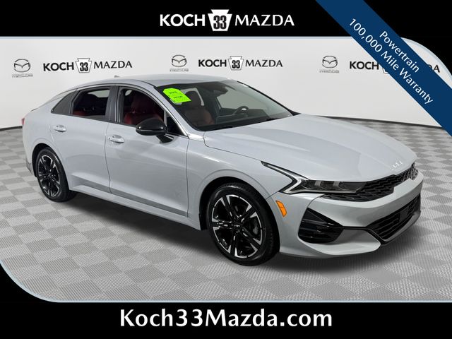 Wolf Gray 2024 Kia K5 Sedan Front-Wheel Drive 8-Speed Automatic