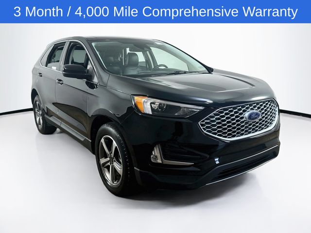 Black Metallic 2024 Ford Edge SUV / Crossover All-Wheel Drive 8-Speed Automatic