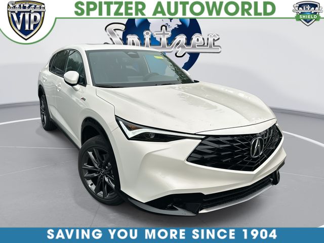 2026 Acura ADX A-Spec Package Silver at Spitzer Acura