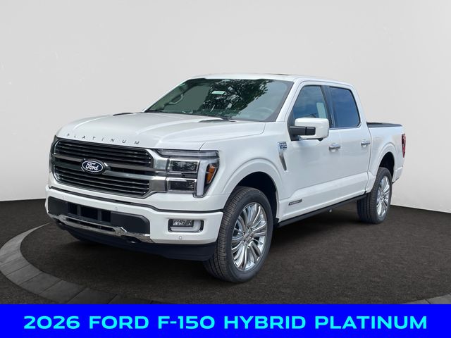 White Metallic 2026 Ford F-150 Pickup Truck Four-Wheel Drive Automatic