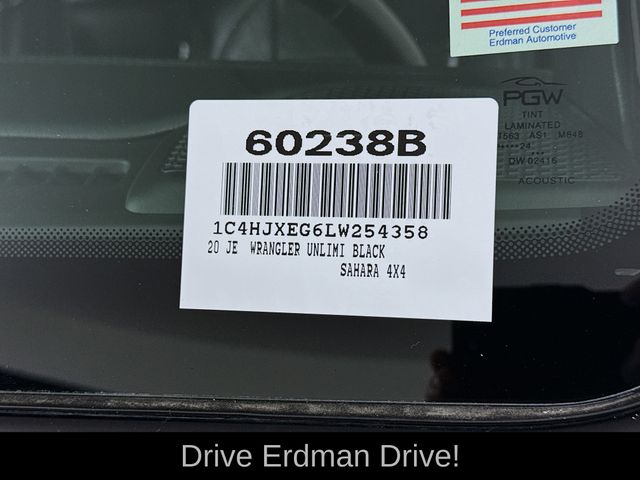 Used 2020 Jeep Wrangler SUV
