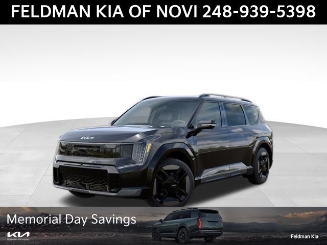 Ebony Black 2026 Kia EV9 GT-Line AWD SUV / Crossover All-Wheel Drive 1-Speed Automatic