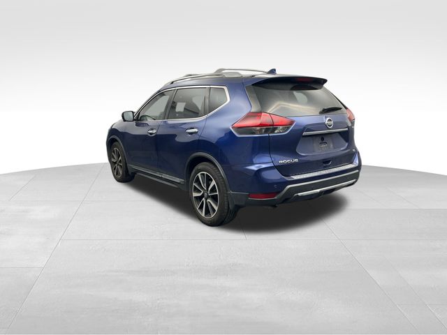 2019 Caspian Blue Metallic Nissan Rogue SL FWD SUV