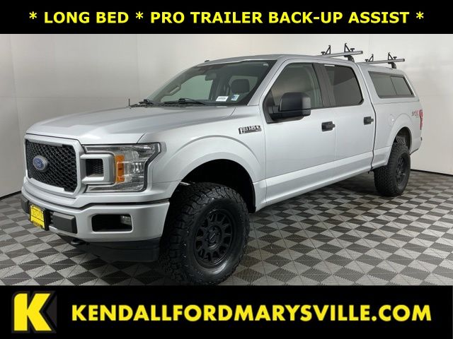 Ingot Silver 2019 Ford F-150 XL SuperCrew LB 4WD Pickup Truck Four-Wheel Drive Automatic