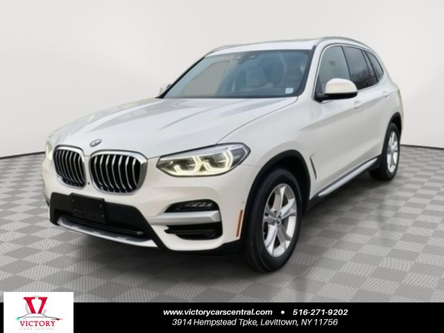 Alpine White 2020 BMW X3 sDrive30i RWD SUV / Crossover Rear-Wheel Drive 8-Speed Automatic