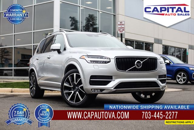 Bright Silver Metallic 2018 Volvo XC90 T6 Momentum AWD SUV / Crossover All-Wheel Drive Automatic