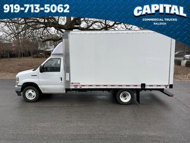 New 2025 White Ford 14FT BOX/SIDE DOOR image 5