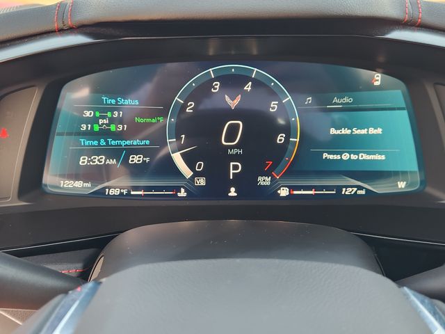 2023 Chevrolet Corvette Stingray Red at Central Houston Nissan