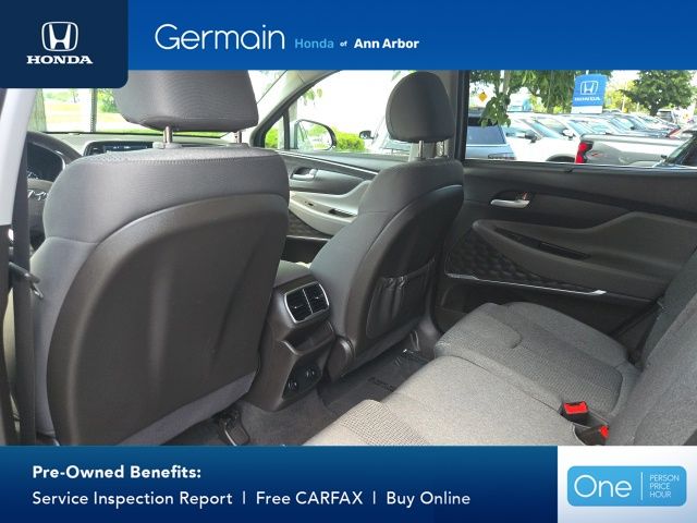 Used 2020 Shimmering Silver Pearl Hyundai SEL image 14