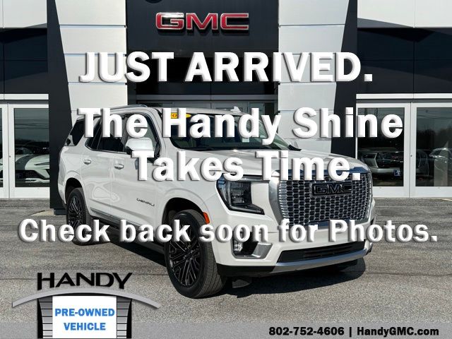 White Frost Tricoat 2021 GMC Yukon Denali 4WD SUV / Crossover Four-Wheel Drive