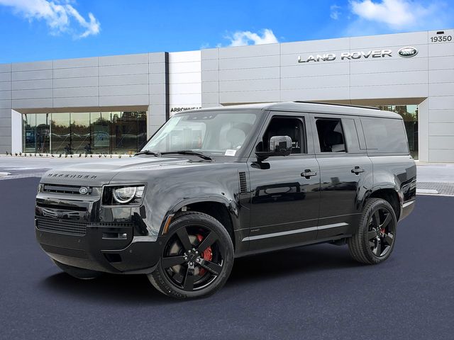 Santorini Black 2026 Land Rover Defender 130 P400 X AWD SUV / Crossover All-Wheel Drive 8-Speed Automatic