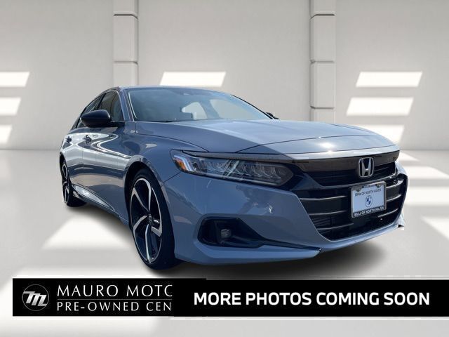 Sonic Gray Pearl 2022 Honda Accord Sport Special Edition FWD Sedan Front-Wheel Drive Continuously Variable Transmission