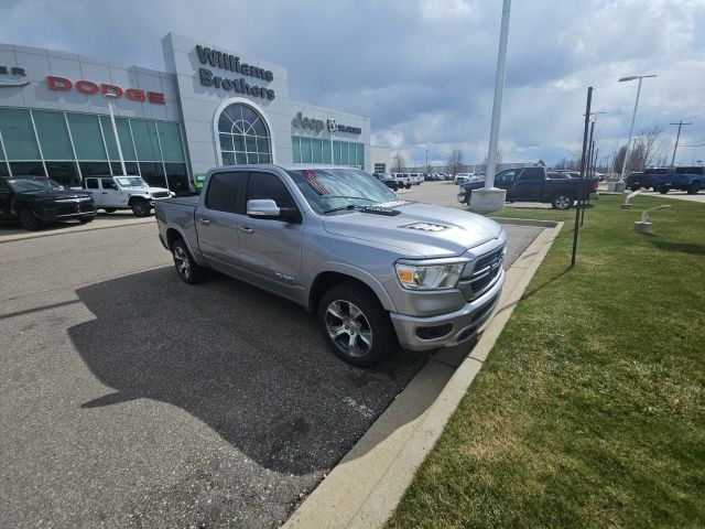 2022 Ram 1500 Laramie - Billet Silver Metallic Clearcoat exterior view 2