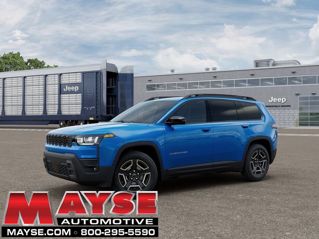 Blue 2026 Jeep Cherokee Laredo 4WD SUV / Crossover Four-Wheel Drive Continuously Variable Transmission