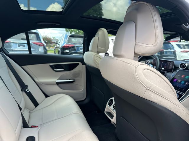 2025 Mercedes-Benz C-Class C 300 White at Bob King Buick GMC