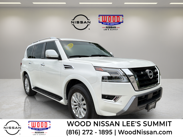 Aspen White Tricoat 2024 Nissan Armada SUV / Crossover Four-Wheel Drive 7-Speed Automatic