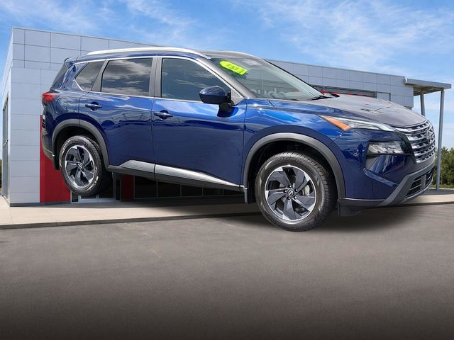 Deep Ocean Blue Pearl 2024 Nissan Rogue SUV / Crossover Front-Wheel Drive Continuously Variable Transmission