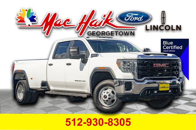 Summit White 2020 GMC Sierra 3500HD Pickup Truck Four-Wheel Drive 6-Speed Automatic