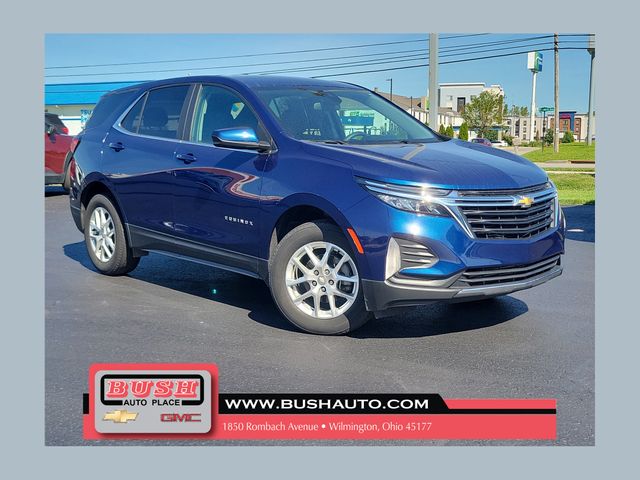 Blue Glow Metallic 2023 Chevrolet Equinox SUV / Crossover Four-Wheel Drive 6-Speed Automatic Overdrive