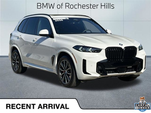 Alpine White 2026 BMW X5 SUV / Crossover All-Wheel Drive 8-Speed Automatic