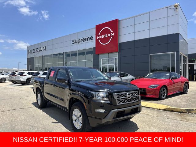 Super Black 2024 Nissan Frontier SV Crew Cab RWD Pickup Truck 4X2 9-Speed Automatic Overdrive