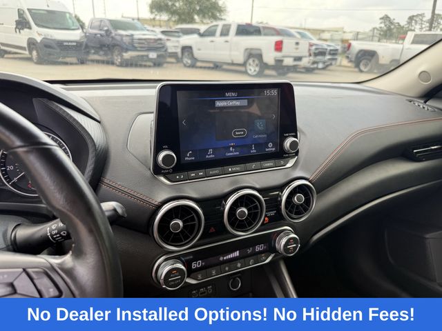 2022 Nissan Sentra SR Orange at North Houston Mitsubishi
