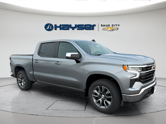Sterling Gray Metallic 2026 Chevrolet Silverado 1500 Pickup Truck Four-Wheel Drive 8-Speed Automatic
