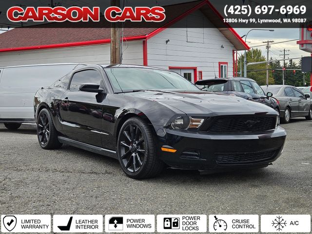 2011 Black Ford Mustang for Sale In Lynnwood WA - Everett WA - Seattle WA at Carson Cars Stock 36083 VIN 1ZVBP8AM4B5152239