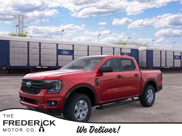 Ruby Red Metallic Tinted Clearcoat 2026 Ford Ranger Pickup Truck Four-Wheel Drive Automatic