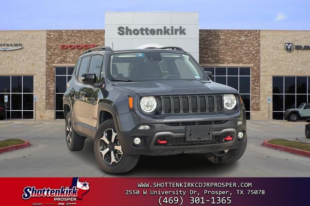 Graphite Gray 2022 Jeep Renegade Trailhawk 4WD SUV / Crossover Four-Wheel Drive 9-Speed Automatic