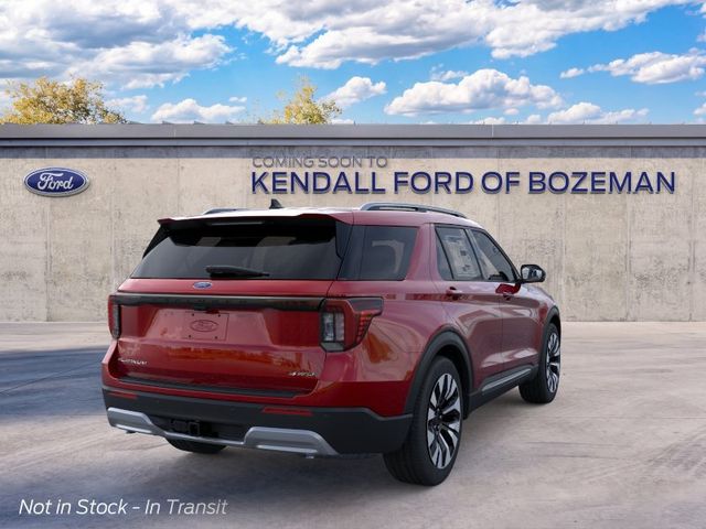 New 2026 Red Metallic Ford Platinum image 8
