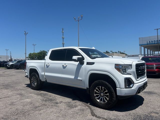 Summit White 2020 GMC Sierra 1500 AT4 Crew Cab 4WD Pickup Truck Four-Wheel Drive Automatic