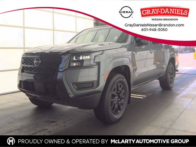 Gray (Gun Metallic) 2026 Nissan Frontier Pickup Truck Four-Wheel Drive 9-Speed Automatic Overdrive