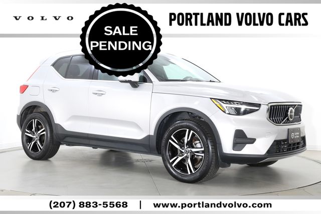 Silver Dawn Metallic 2025 Volvo XC40 SUV / Crossover All-Wheel Drive Automatic