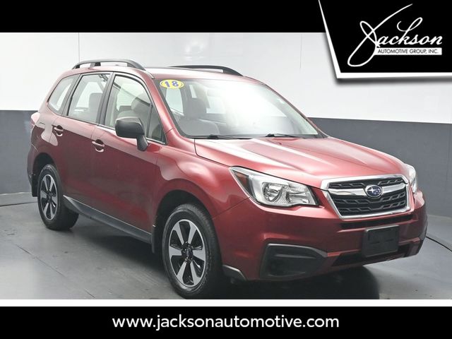 Venetian Red Pearl 2018 Subaru Forester SUV / Crossover All-Wheel Drive Continuously Variable Transmission