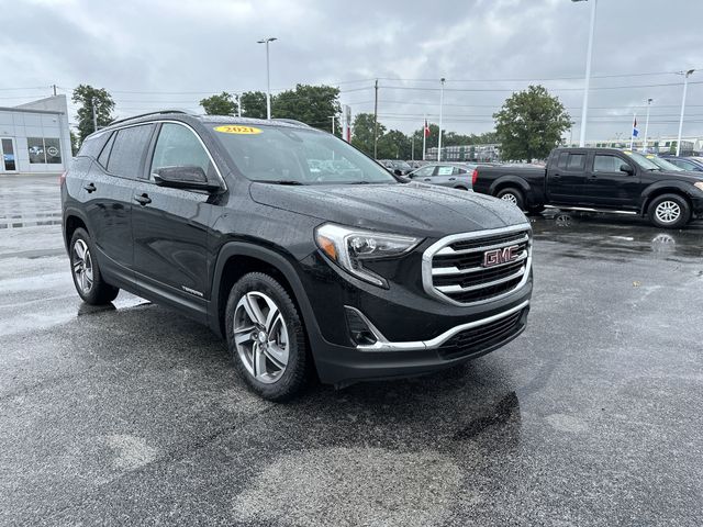 Used 2021 Black GMC SLT image 11