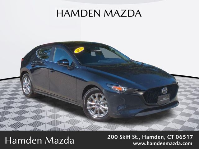 Crystal Blue 2025 Mazda MAZDA3 Hatchback Front-Wheel Drive 6-Speed Automatic