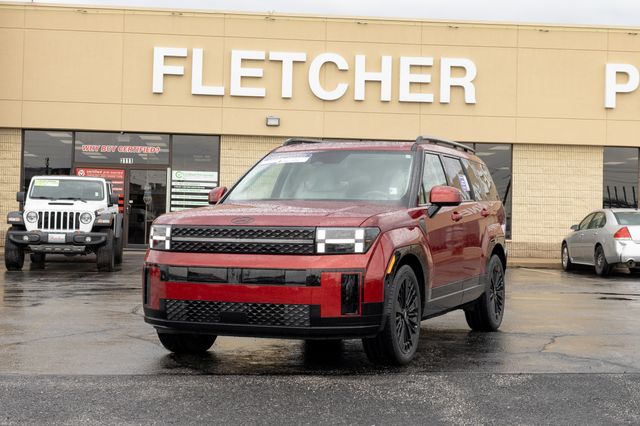 Ultimate Red 2024 Hyundai Santa Fe Hybrid Calligraphy AWD SUV / Crossover All-Wheel Drive 6-Speed Automatic