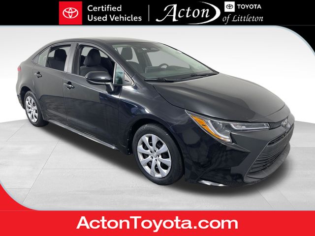 Midnight Black Metallic 2023 Toyota Corolla Sedan Front-Wheel Drive Continuously Variable Transmission