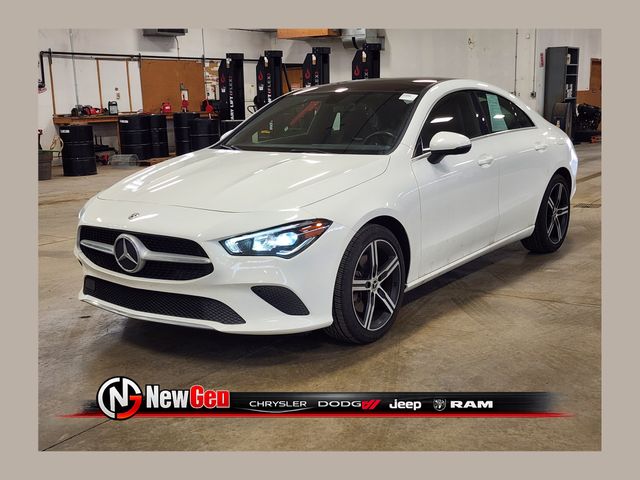 White 2020 Mercedes-Benz CLA 250 FWD Coupe Front-Wheel Drive 7-Speed Automatic
